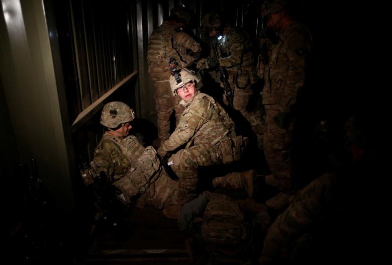 تصاویر | حال و روز نیروهای نظامی آمریکا در موصل